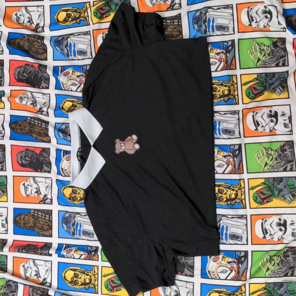 SHEIN Tops - 🔥3/30🔥Goth Teddy Bear Crop Top